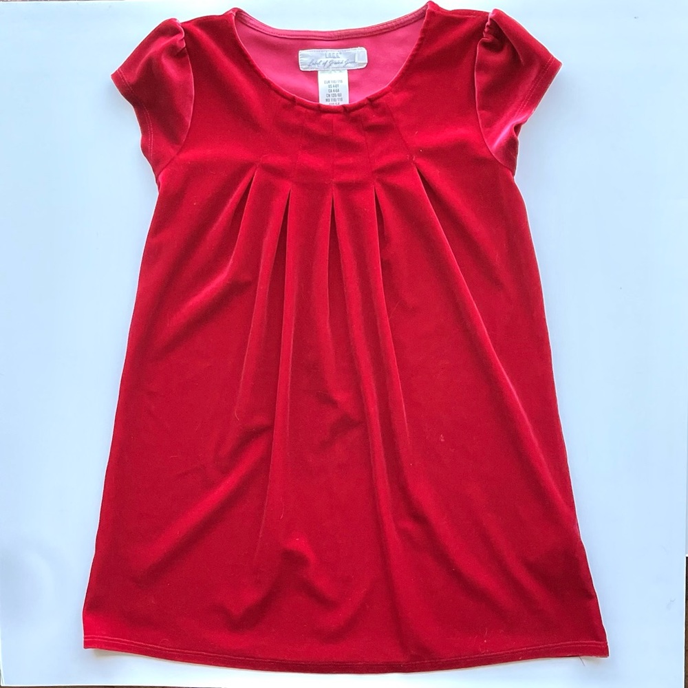 Red Velvet Christmas Dress